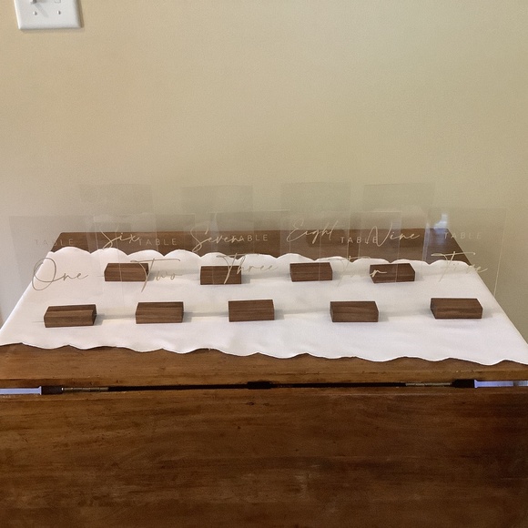 Table numbers - Picture 2 of 4